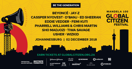 Beyoncé and Jay-Z announce performance in South Africa as part of Mandela tribute