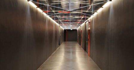 Singapore FreePort hallway