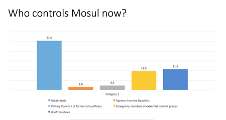Mosul residents perceive tribal leaders, and not ISIL, are running the city