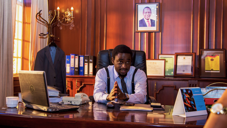 Paul Ogola as Sokoro in Crime and Justice.