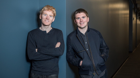 Stripe founders (and brothers) Patrick and John Collison