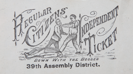 A 19th century ticket illustration