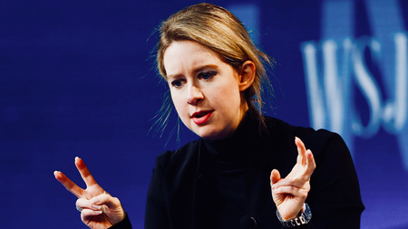 Elizabeth Holmes, founder and ex-CEO of Theranos.