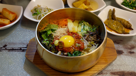 korean food bibimbap