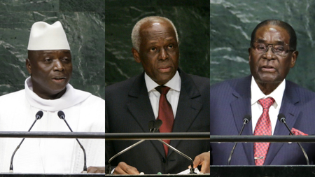 With Robert Mugabe gone, the list of Africa’s longest serving leaders is shrinking