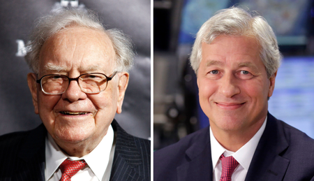 Warren Buffett and Jamie Dimon