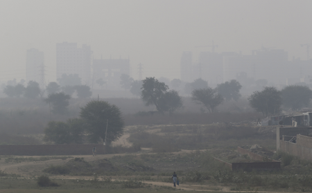 Smog-New Delhi-Paris talks
