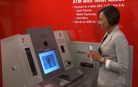 Bank of America&#039;s new interactive teller machines