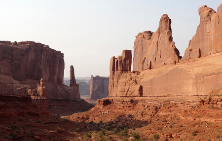 sandstone formations at Arches Nationa lPark