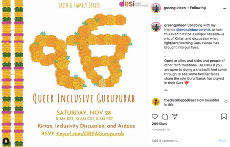 A queer-inclusive Gurpurab event.