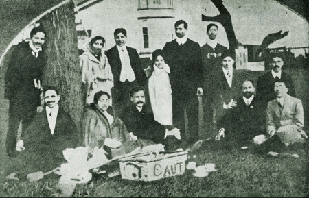 Indian staff and students at Cambridge University