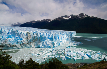 The Perito Moreno Glacier outside El Calafate