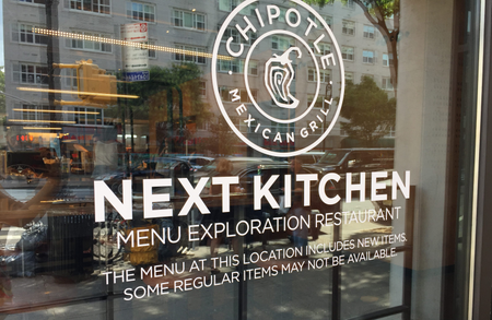 Chipotle opened NEXT Kitchen, it&#039;s first public-facing test kitchen in Manhattan on Monday.
