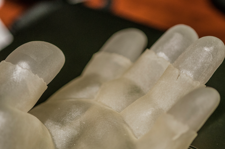 3D-printed hand