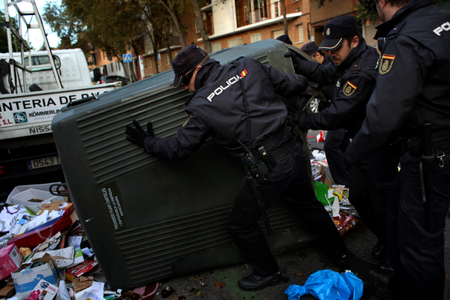 Madrid Street Cleaner Strike 2
