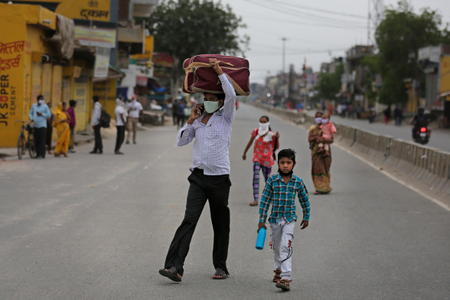 India's Coronavirus Lockdown Has Triggered Mass Migration On Foot ...