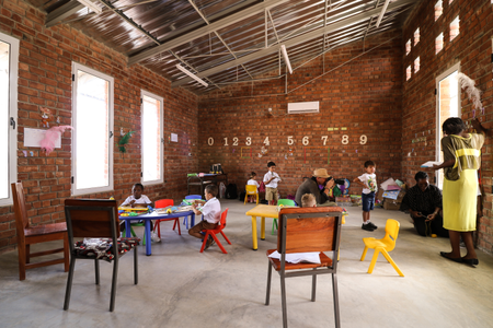 The Benga Riverside School in Mozambique.