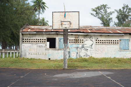 Manakara basketball court