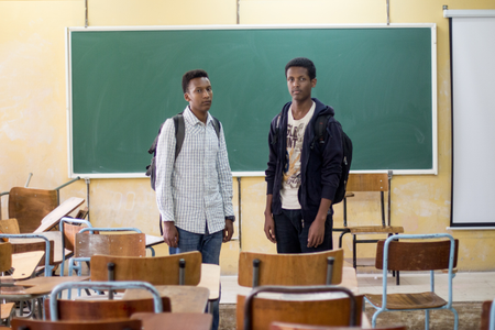 Nathnael Dejene and Yohannes Fassil complained about absent professors.