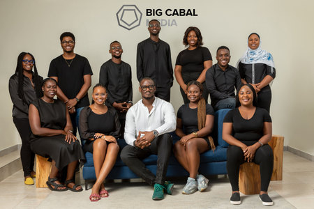 A photo of some members of the leadership team at Big Cabal Media