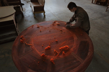 Chinese demand for rosewood is threatening the African species of wood, the Mukula.