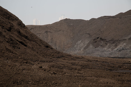 coal dumping area