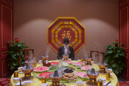 Taking guests for a nice meal, like Beijing hotpot, is a basic gesture of hospitality.