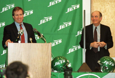 Newly appointed New York Jets head coach Bill Belichick