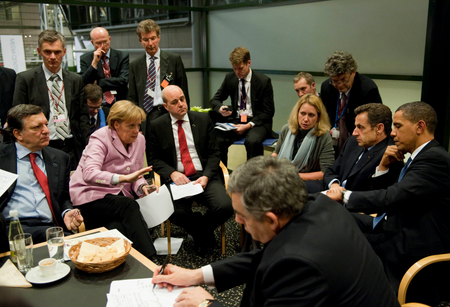 Heads of state at COP19, 2009.