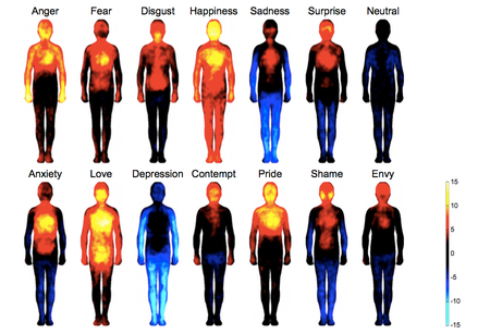 body emotion map