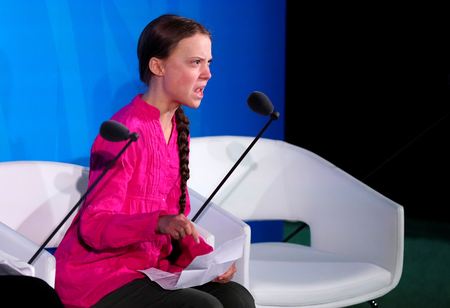 Thunberg at the UN climate action summit