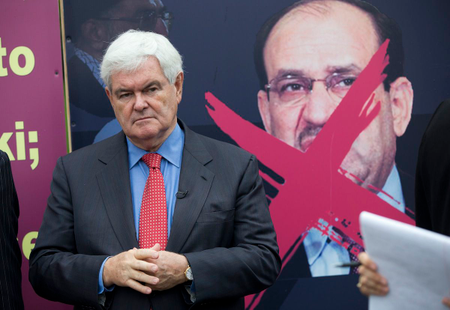 Newt Gingrich, Nuri al-Maliki