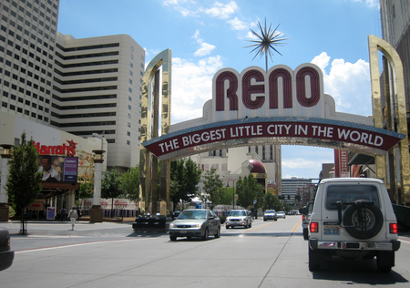A sign in downtown Reno calls itself &quot;the biggest little city in the world.&quot;