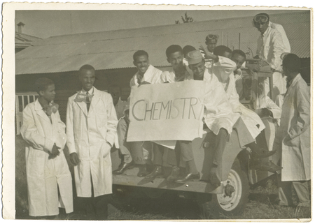 Chemistry students 1966 Vintage Addis Ababa