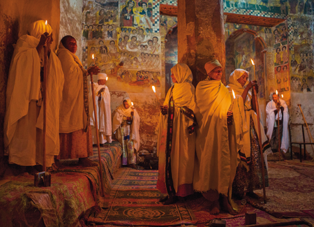 Ethiopia uses a thirteen-month calendar that dates from the Annunciation of Jesus, with the New Year falling on 11 September.