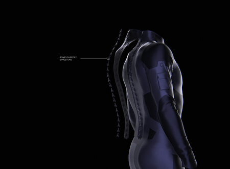 Clément Balavoine&#039;s SpaceX flight suit concept