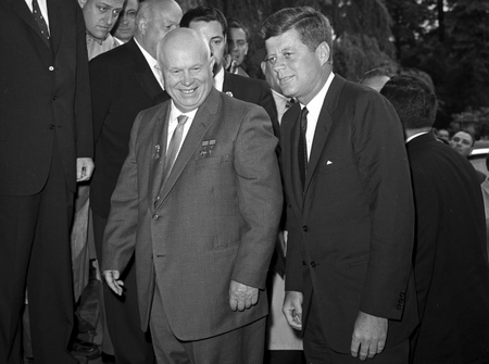 Kennedy meets Khrushchev