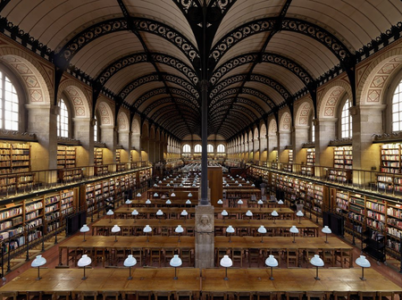 Sainte-Geneviève library, Paris, France
