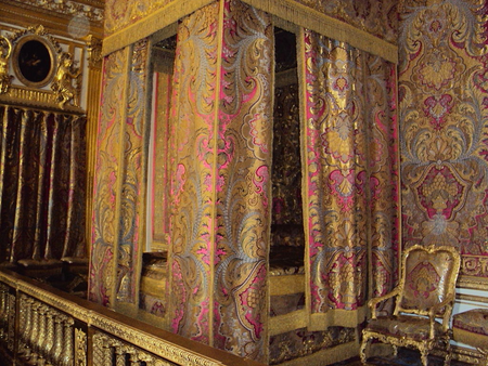 The bedchamber of Louis XIV
