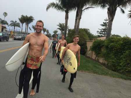 Surfers for O&#039;Neill.