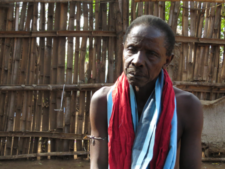 Bayacharo Kafuna in a safe house in Malindi, Kenya.