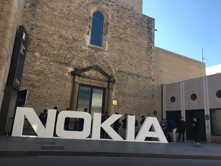 Nokia&#039;s MWC17 event, entrance