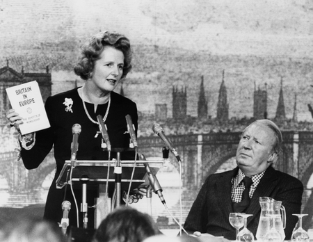 Margaret Thatcher Speaks On Europe