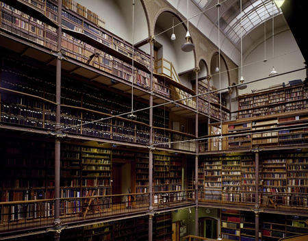 Rijksmuseum research library, Amsterdam, The Netherlands