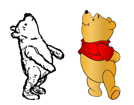 Renditions of Winnie the Pooh