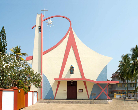 Our Lady of Miracles Church in Thoppumpady, Kerala