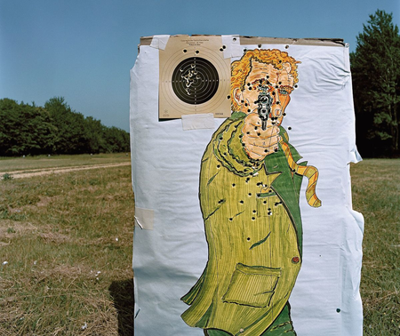 A shooting target used by Austria&#039;s military