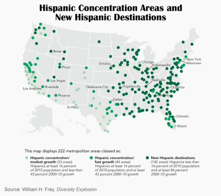 hispanic concentration areas