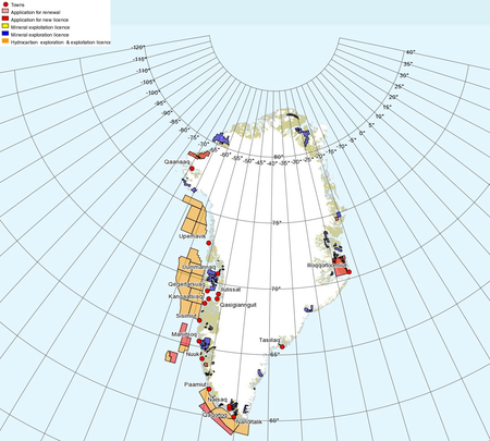 Greenland mineral and oil rights