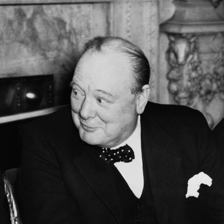 Winston Churchill.